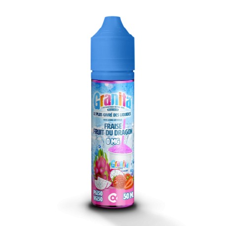 Fraise Fruits du dragon Granita  - 50 ml -