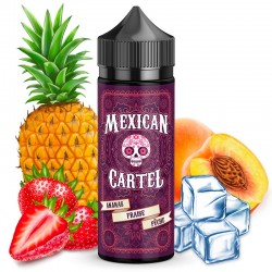 Ananas Fraise Pêche - Mexican Cartel - 100 ml -