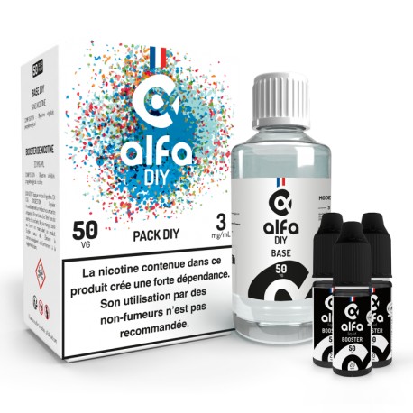Pack DIY 50/50 200ml  AlfaDiy - Freaks -
